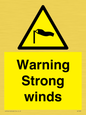 WL7483: Warning Strong winds