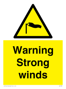 WL7483: Warning Strong winds