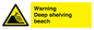 WL7485: Warning Deep shelving beach