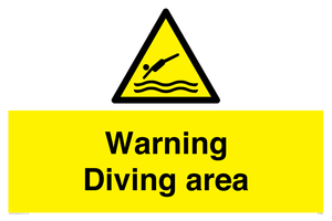 WL7486: Warning Diving area