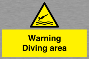 WL7486: Warning Diving area