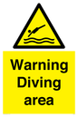 WL7486: Warning Diving area