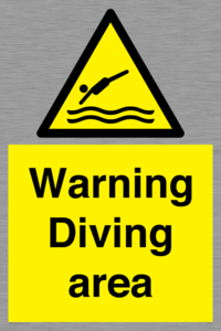 WL7486: Warning Diving area