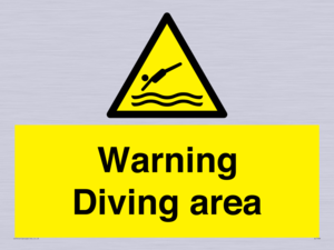 WL7486: Warning Diving area