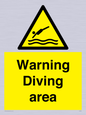 WL7486: Warning Diving area
