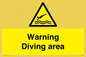 WL7486: Warning Diving area