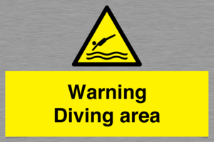 WL7486: Warning Diving area