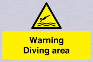 WL7486: Warning Diving area