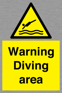WL7486: Warning Diving area