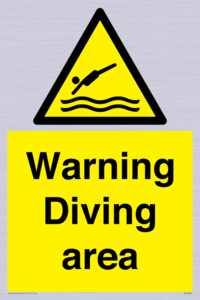 WL7486: Warning Diving area