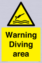 WL7486: Warning Diving area