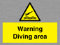 WL7486: Warning Diving area