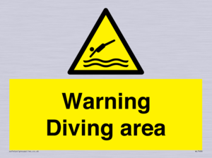 WL7486: Warning Diving area
