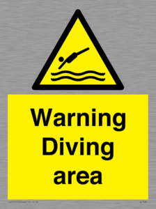WL7486: Warning Diving area