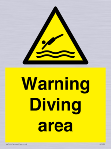 WL7486: Warning Diving area