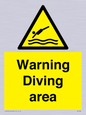 WL7486: Warning Diving area