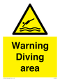 WL7486: Warning Diving area