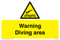 WL7486: Warning Diving area