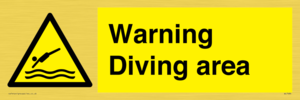 WL7486: Warning Diving area