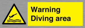 WL7486: Warning Diving area