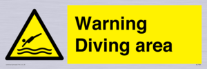 WL7486: Warning Diving area