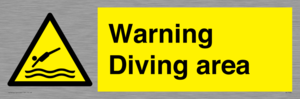 WL7486: Warning Diving area