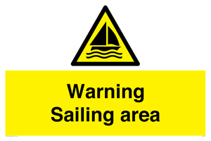 WL7487: Warning Sailing area