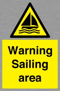 WL7487: Warning Sailing area