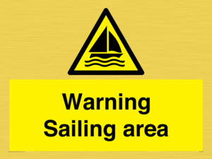 WL7487: Warning Sailing area