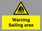 WL7487: Warning Sailing area