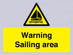 WL7487: Warning Sailing area