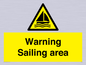 WL7487: Warning Sailing area