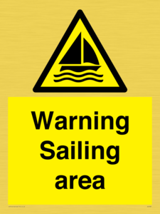 WL7487: Warning Sailing area