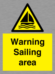 WL7487: Warning Sailing area