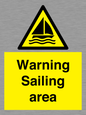 WL7487: Warning Sailing area