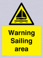 WL7487: Warning Sailing area