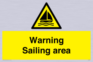 WL7487: Warning Sailing area
