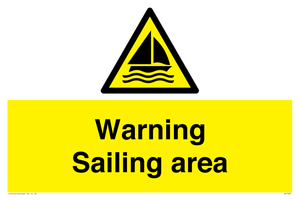 WL7487: Warning Sailing area