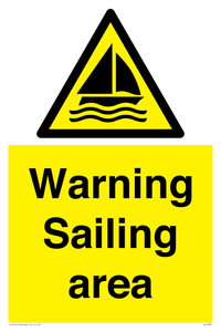 WL7487: Warning Sailing area