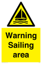 WL7487: Warning Sailing area