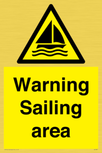 WL7487: Warning Sailing area