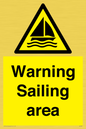 WL7487: Warning Sailing area