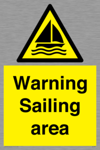 WL7487: Warning Sailing area