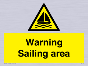 WL7487: Warning Sailing area