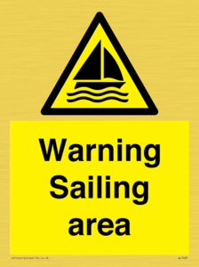 WL7487: Warning Sailing area