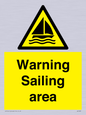 WL7487: Warning Sailing area
