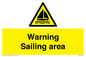 WL7487: Warning Sailing area