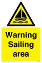 WL7487: Warning Sailing area