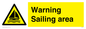WL7487: Warning Sailing area
