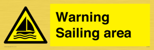 WL7487: Warning Sailing area